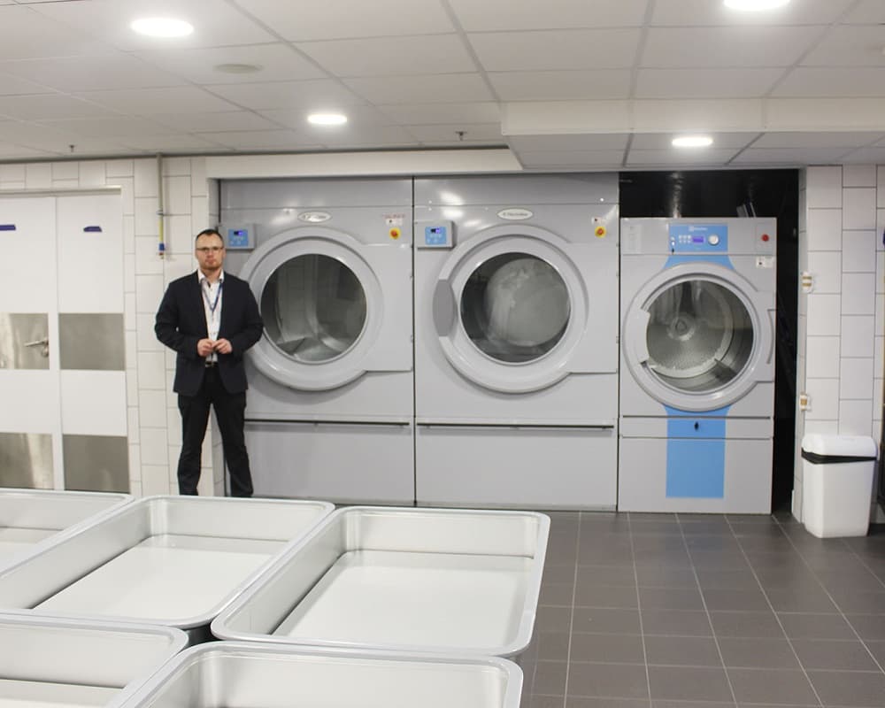 máy giặt công nghiệp cho bệnh viện