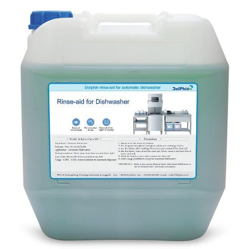 Dung dịch nước tráng chén bát  (Clean 201)				