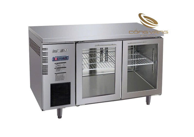 Tủ mát 2 cánh kính 1m2 TurboGold TG-12UC-2G