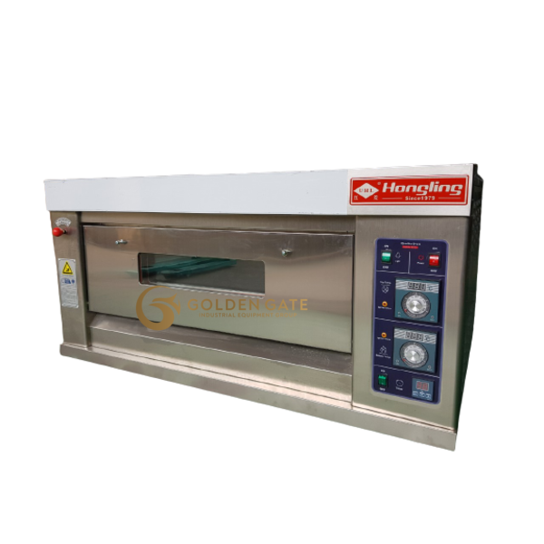 Lò nướng 1 tầng 2 khay dùng gas Hongling HLY-102