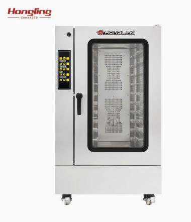 Lò nướng đối lưu 10 khay dùng điện Hongling RX-10D-NS