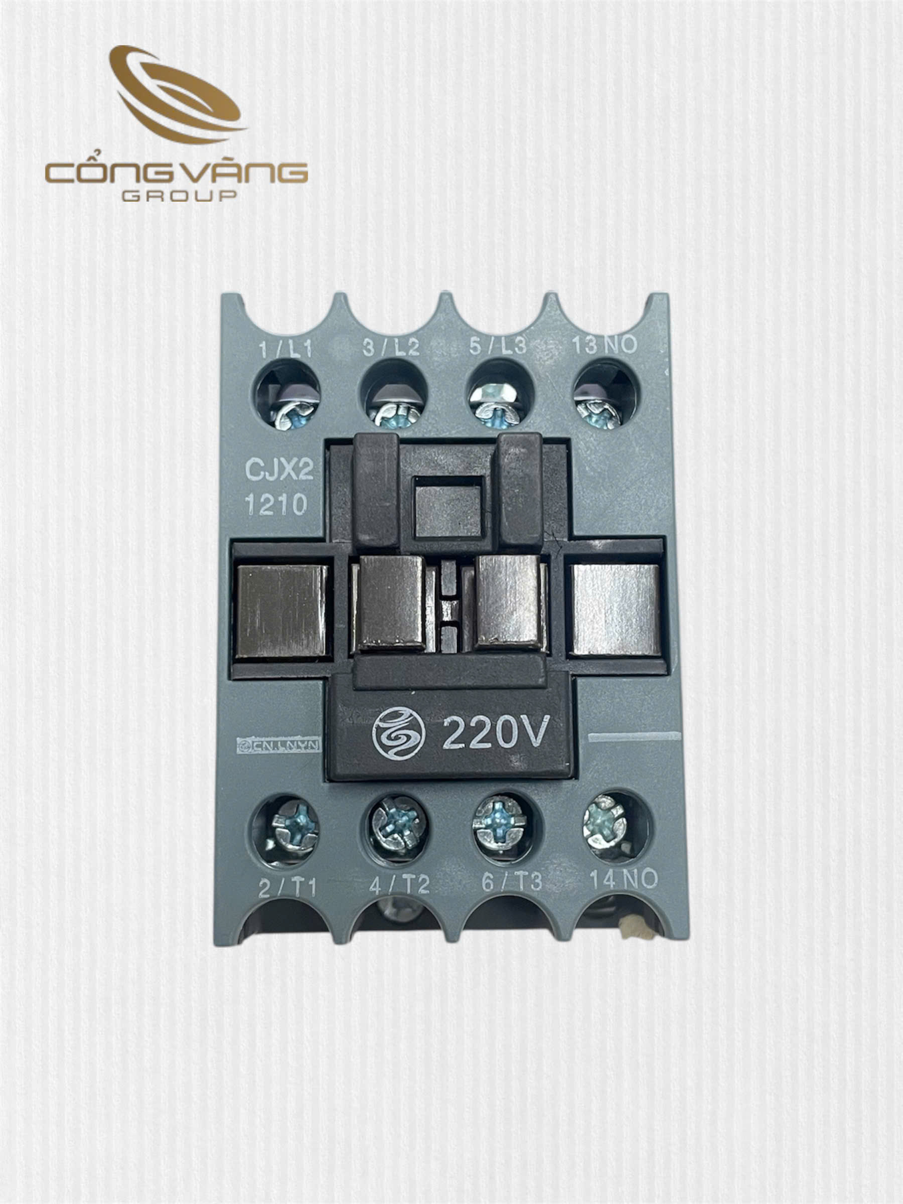 Khởi Động Từ CJX2-1210 – Cuộn Hút 220V – Tiếp Điểm 1NO – Dòng 12A