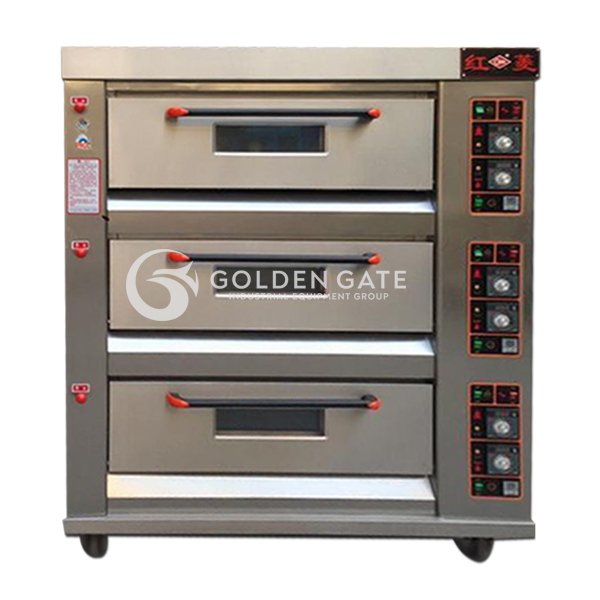 Lò nướng 3 tầng 6 khay dùng gas Hongling HLY-306E