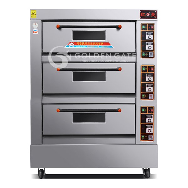 Lò nướng 3 tầng 6 khay dùng điện Hongling Model XYF-3KA-N