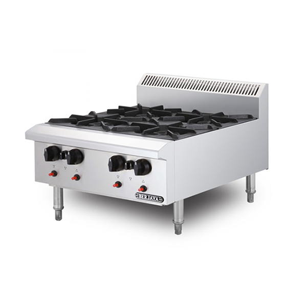 Bếp âu 4 họng dùng gas Berjaya OB4-17