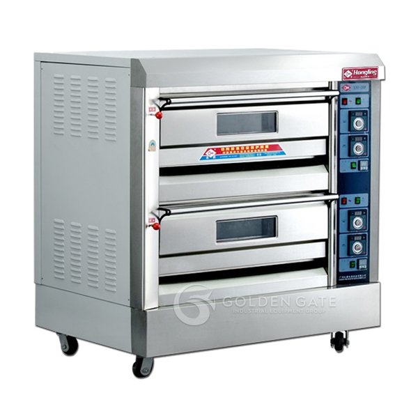 Lò nướng 2 tầng 4 khay dùng điện Hongling Model XYF-2HP