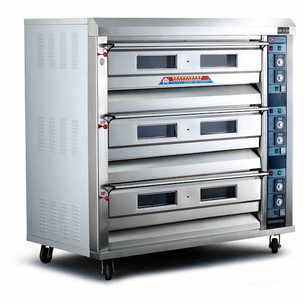 Lò nướng 3 tầng 9 khay dùng điện Hongling Model XYF-3HP