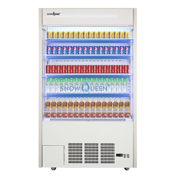 Tủ mát siêu thị trưng bày rau quả SnowQueen SLG-1200F ( có rèm)