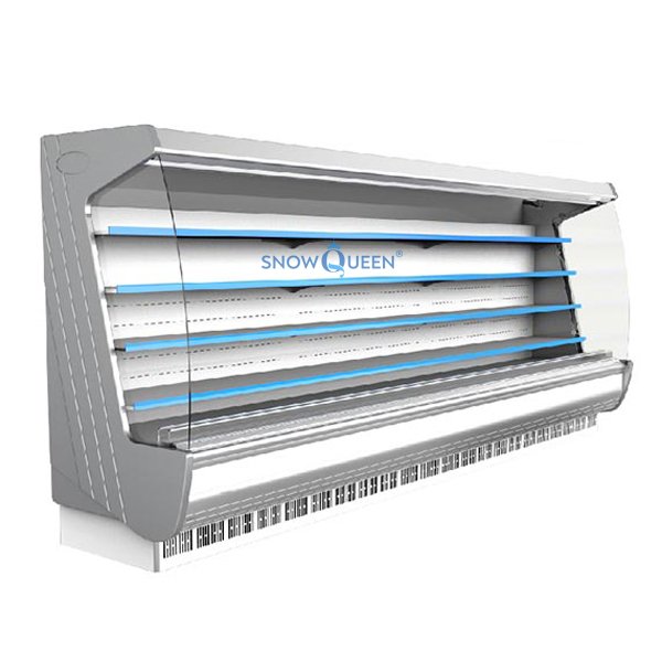 Tủ mát siêu thị trưng bày rau quả SnowQueen SLG-2500FB ( có rèm)
