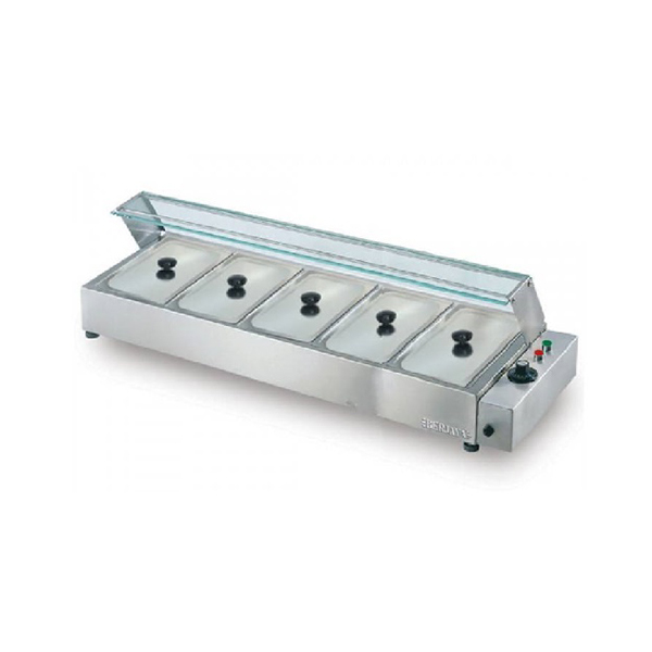Quầy giữ nóng thức ăn Berjaya BMC 5WC