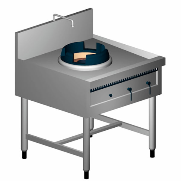 Bếp Á công nghiệp đơn họng 7B