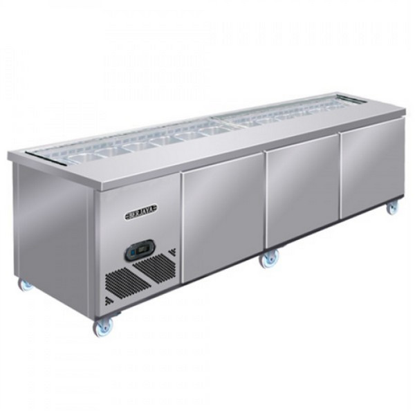 Bàn mát salad sandwich Berjaya BS3D/SSCF8/Z