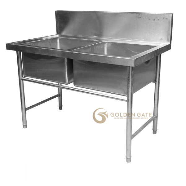 Chậu rửa đôi công nghiệp