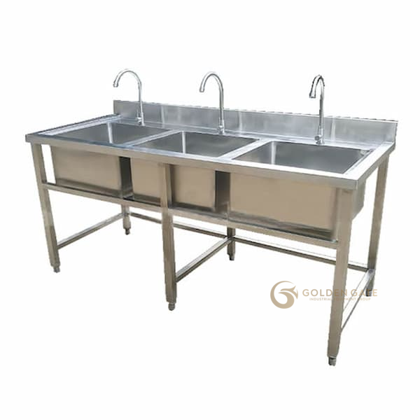 Chậu rửa ba công nghiệp