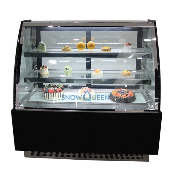 Tủ trưng bày bánh 3 tầng kính cong SnowQueen SNQ-LD18H