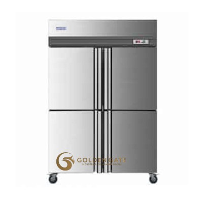 Tủ đông 4 cánh inox dạng đứng Ferlix FL-4DUF