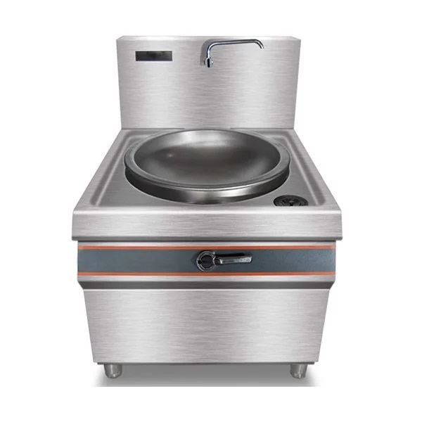 Bếp từ đơn công nghiệp xào trực tiếp mặt lõm 