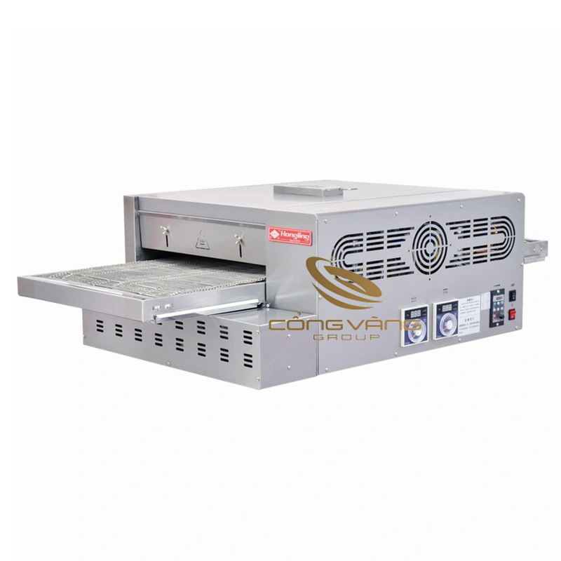 Lò nướng pizza băng chuyền dùng điện Hongling PZE-32A( 32 inch)