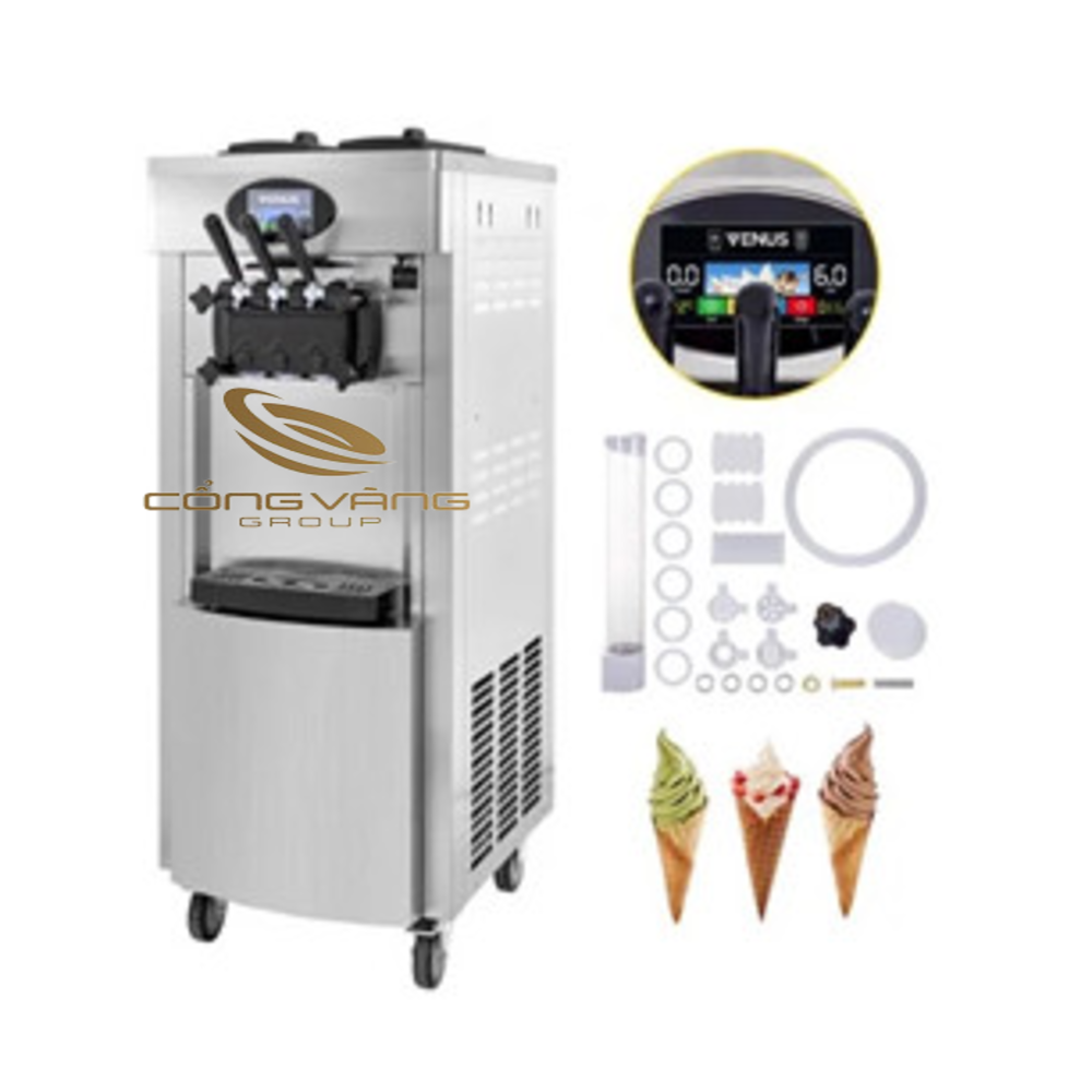 Máy làm kem tươi 3 vòi VSC328