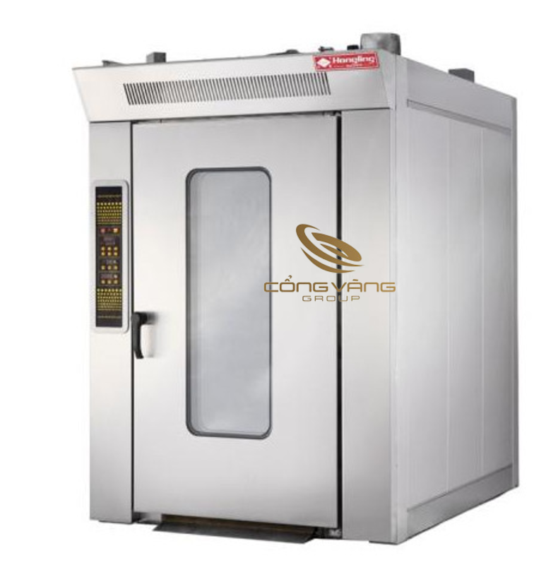 Lò nướng bánh mỳ xoay 12 khay dùng điện