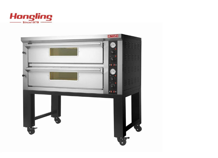Lò nướng pizza 2 tầng dùng gas PZG-602