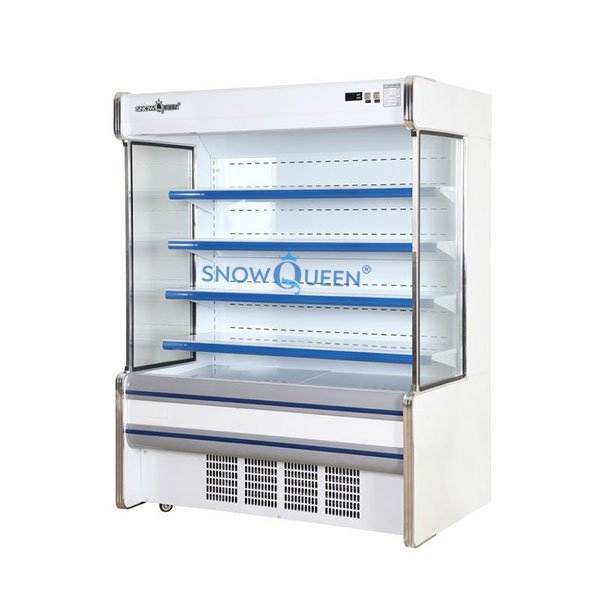 Tủ mát siêu thị trưng bày rau quả SnowQueen SLG-1500F ( có rèm)