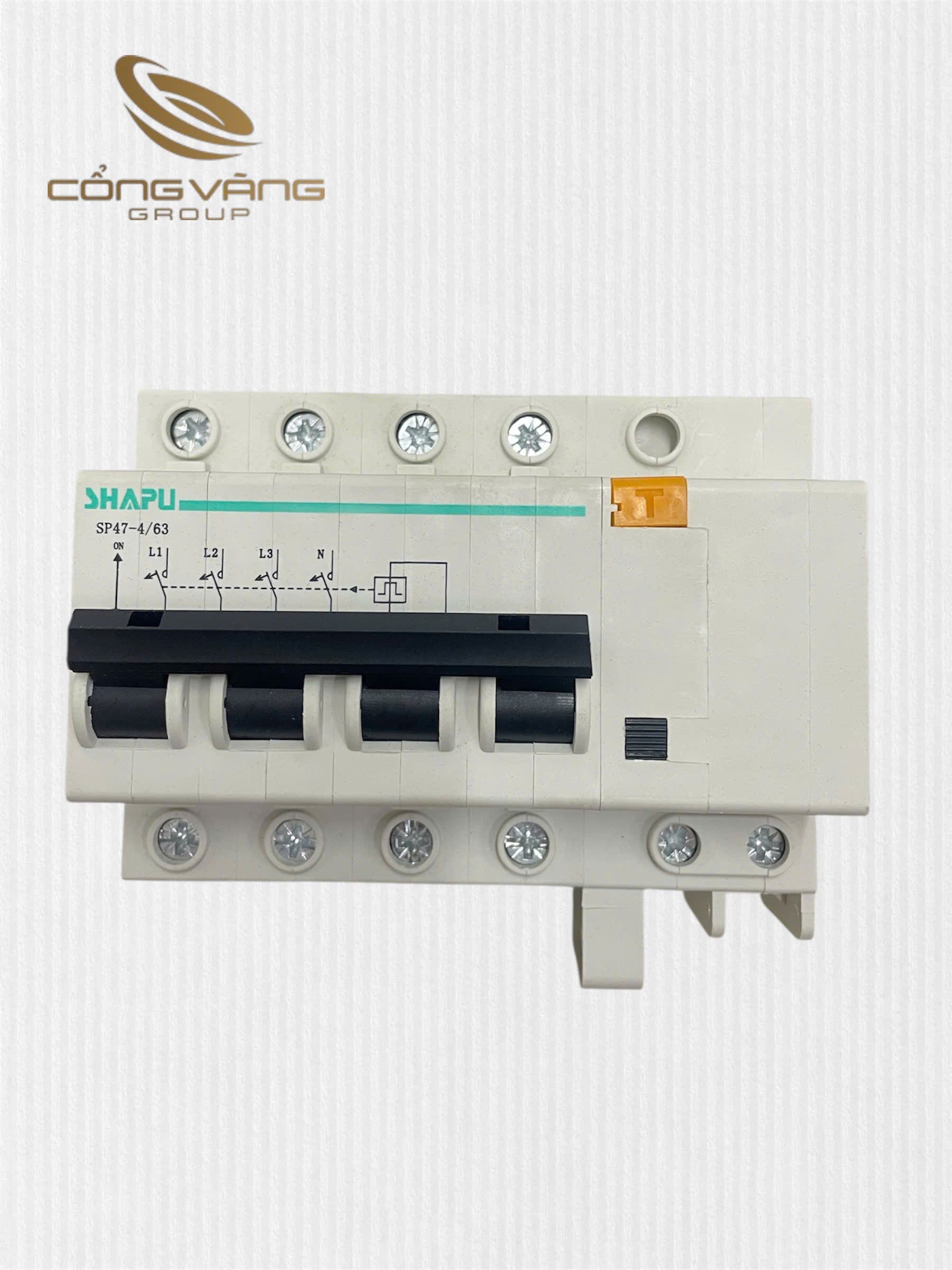 CB Chống Giật, Bảo Vệ Quá Tải RCBO 4P 63A