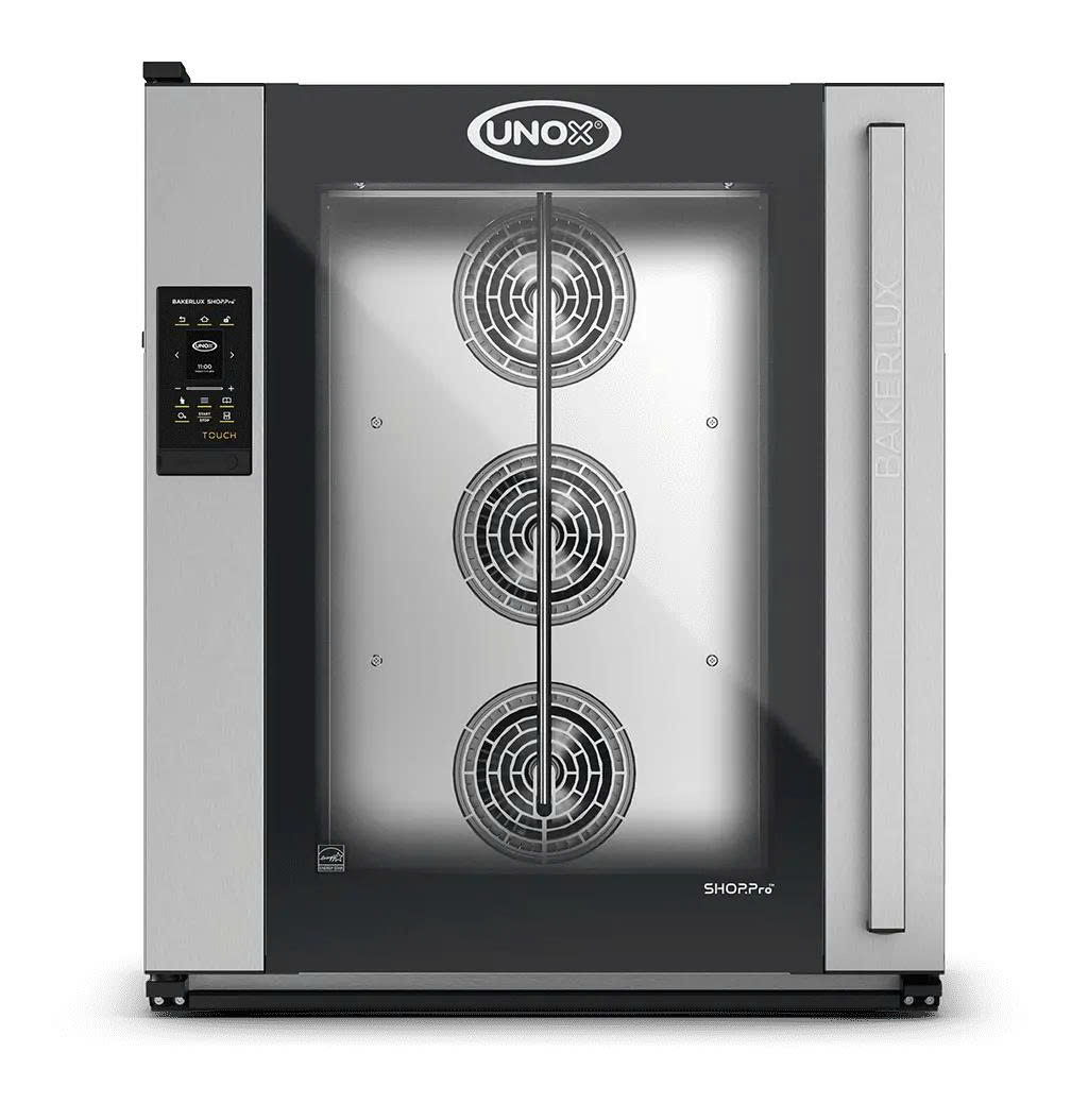 Lò Nướng Đối Lưu Unox Bakerlux Shop Pro Touch 10 Khay (Auto Door) XEFT10EUETRV